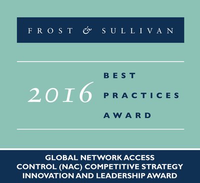 Portnox Wins Top Honors from Frost & Sullivan for its Software-based Network Access Control Solution, the Portnox NAC