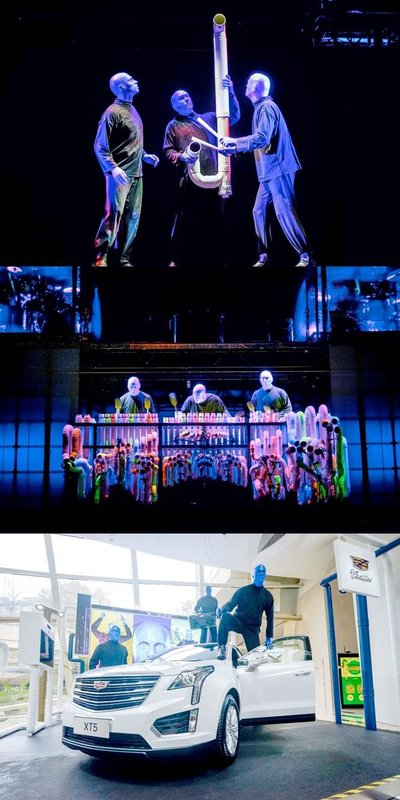 凯迪拉克品牌联袂呈献《蓝人秀》中国首演跨界演绎美国文化符号