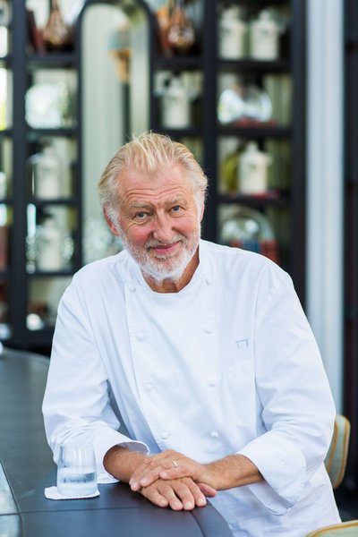 Pierre Gagnaire:  Chef Terbaik di Dunia 2015 hasil undian rakan industri beliau menurut sebuah Majalah Perancis Le Chef. Kredit gambar: © Jacques Gavard