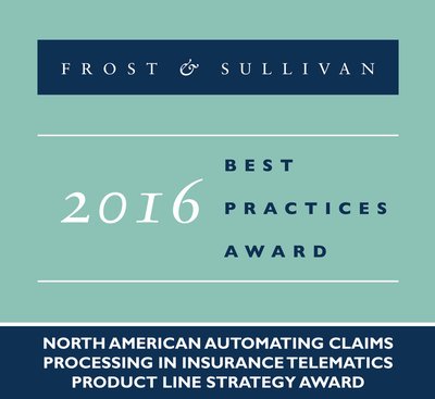 Frost & Sullivan Announces CalAmp as Recipient of 2016 Product Line Leadership Award for Addressing Insurers' Claims Processing Improvement Requirements