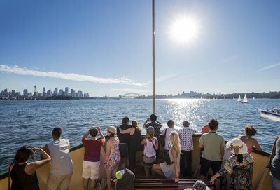 Sydney Harbour ferry ride - Credit: Destination NSW