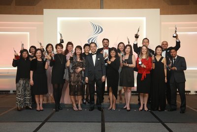 The Singapore Edition of the HR Asia Best Companies to Work for in Asia(TM) 2016 at Marina Bay Sands. 20 companies qualified this year out of the 160 participating companies.