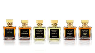 Heritage, Parisian Oud and Amber Intense from Fragrance Du Bois
