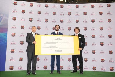 Bnn Technology And Fc Barcelona Announce Partnership In China Pr Newswire Apac