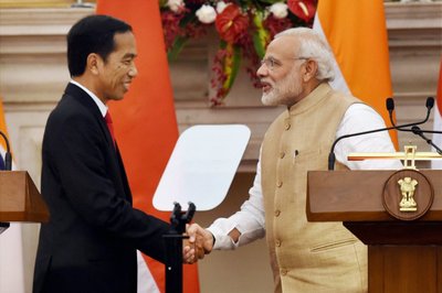President Widodo meets PM Modi