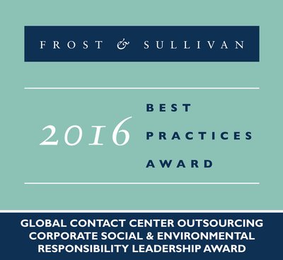 Frost & Sullivan Recognizes Teleperformance's Leadership in Global Corporate Social Responsibility