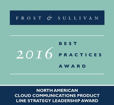 Vonage Earns Frost & Sullivan's 2016 North American Cloud Communications Product Line Strategy Leadership Award
