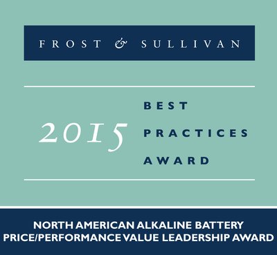 Frost & Sullivan recognizes Batteroo, Inc. with the 2015 North America Price/Performance Value Leadership Award.