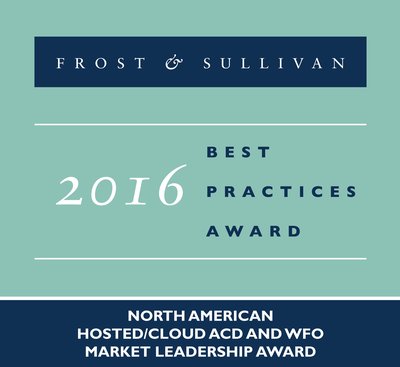 Frost & Sullivan Lauds inContact for Gaining Market Share in the ACD and WFO Segments of the Hosted/Cloud Market