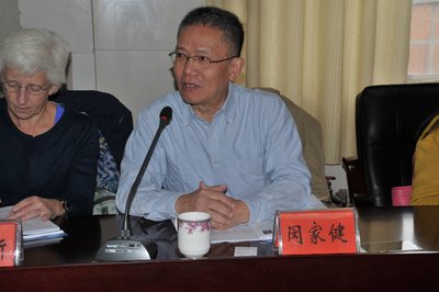 赛诺菲中国企业社会责任总监闵家健先生发言