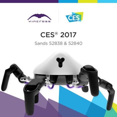 全地形六足机器人HEXA将亮相CES 2017