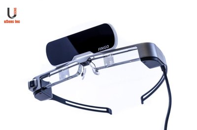 结合uSens凌感Fingo的Epson Moverio BT-300 AR眼镜实拍图