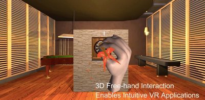 uSens凌感3D自然手势交互在VR游戏中的应用