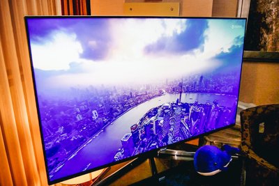 微鲸亮相CES2017 发布三极限超薄电视