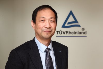 德国莱茵TUV大中华区工业服务部副总裁陈伟康博士