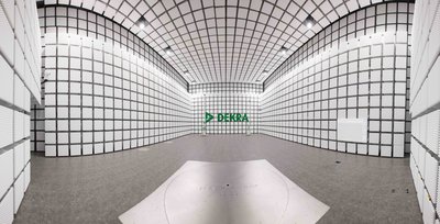 DEKRA德凱集團台灣新竹車聯網實驗室 -- 10米半電波暗室
