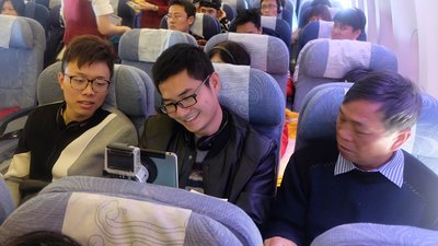 国航携百度打造人工智能主题航班 旅客带着微笑回家过年