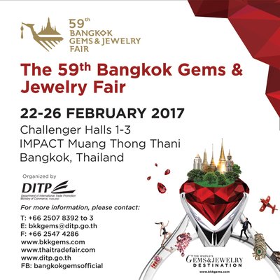 The 59th Bangkok Gems & Jewelry Fair