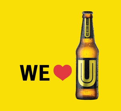 来自U Beer的情人节祝福！