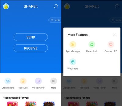 With SHAREit's Newly Developed Video Player Function, Users Can Share and Watch Videos at the Same Time