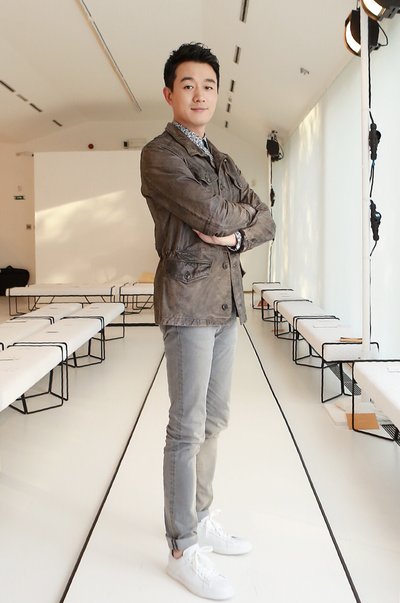 Tong Dawei at 2017 Milan Fashion Week