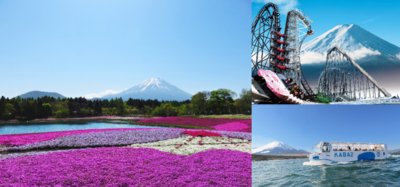 入选CNN “日本最美丽风景”的富士芝樱祭和周边观光设施