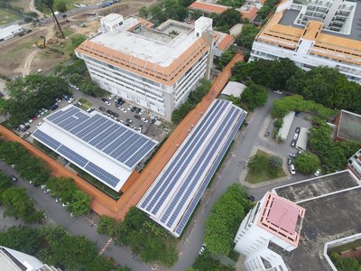 Thammasat University's solar rooftops