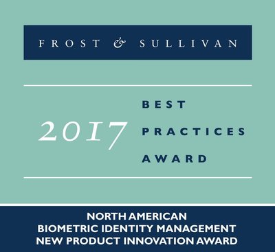 Frost & Sullivan Recognizes ImageWare Systems with 2017 New Product Innovation Award for Its Innovation in the Biometric Identity Management Market