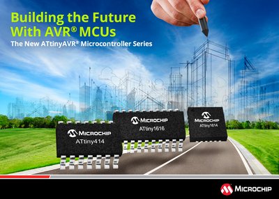 New tiny AVR(R) MCUs Increase System Throughput while Lowering Power Consumption in Embedded Applications