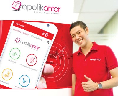 Apotik Antar mobile services