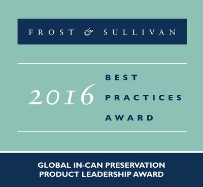 Frost & Sullivan recognizes Lonza with the 2016 Global Product Leadership Award