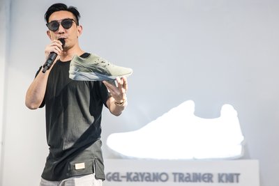 香港知名艺人、潮流品牌主理人李灿森现场分享对GEL-KAYANO TRAINER KNIT的独到见解