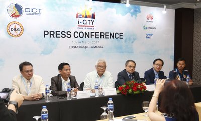 DICT and PNP together with its partner Huawei has successfully hosted a press conference at the i-CiTY Summit 2017