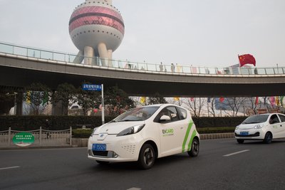 共享汽车正成为上海公共交通延伸方式