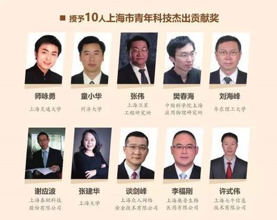 七牛云CEO许式伟荣获上海市青年科技杰出贡献奖