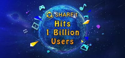 One Billion Users around the World, Perfect Sharing Starts with SHAREit
