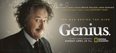 FOX and National Geographic premier the ten-part fully scripted mini-series Genius in Asia first on Sunday, April 23 at 7PM on National Geographic. 