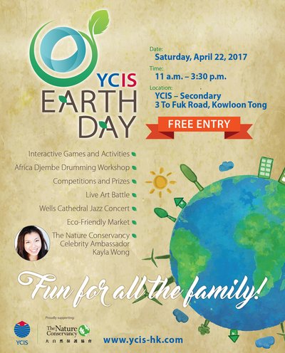 YCIS Earth Day, 22 April  2017