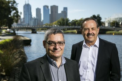 Aquabotix’s CEO, Durval Tavares, and Chairman, Peter James