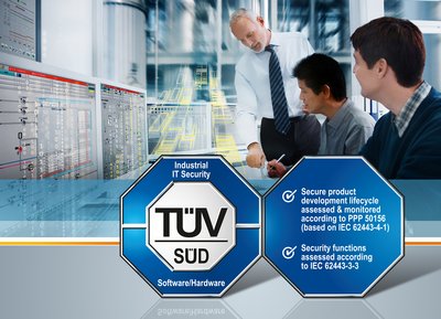 TUV南德授予西门子全球首张IEC 62443工业信息安全TUV认证证书