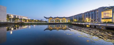 A view of Duke Kunshan University, jointly set up by Duke University, China's Wuhan University and the City of Kunshan.