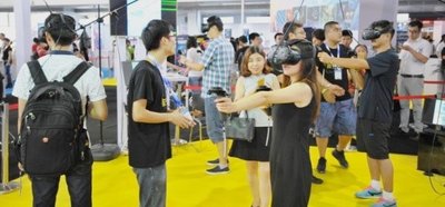 2016年VR China展会现场