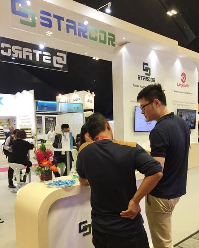 Starcor Showcased the Latest Hybrid Video Solution at BroadcastAsia 2017