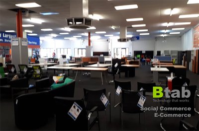 One of the Btab's e-commerce facilities in Australia with 3,500sqm space.