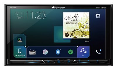 A simplified and more intuitive graphical user interface with the Pioneer AVH-Z5050BT multimedia receiver
