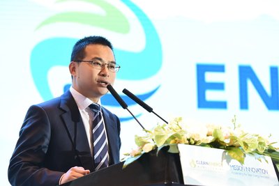 远景能源CEO张雷在全球清洁能源部长峰会发表主旨演讲