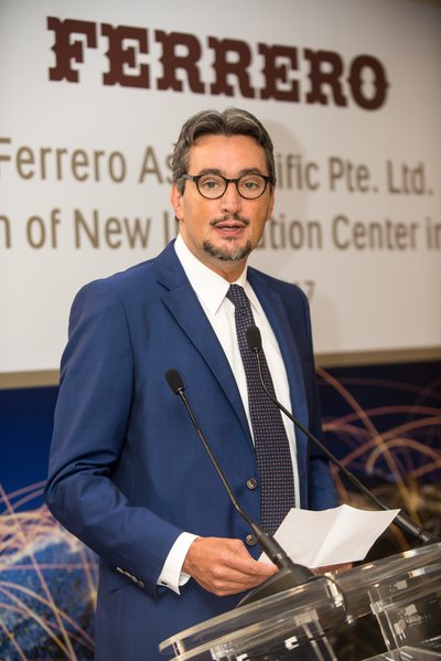 Mr Giovanni Ferrero ประธานเจ้าหน้าที่บริหาร Ferrero International
