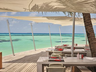 Beach Rouge, beach club dining & bar with amazing view