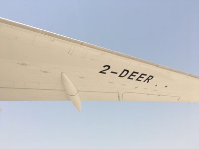 เครื่องบิน 787 Dream Jet จดทะเบียนที่เขตปกครองตนเองเกิร์นซีย์ของสหราชอาณาจักร (2-DEER)