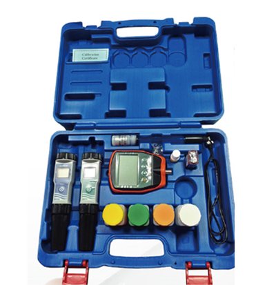 Water quality control testing kit brought by an exhibitor of Aquaculture Taiwan